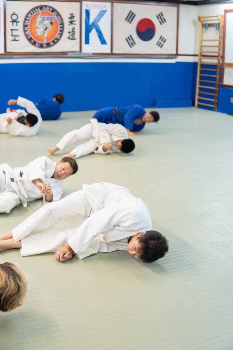 Partner training session