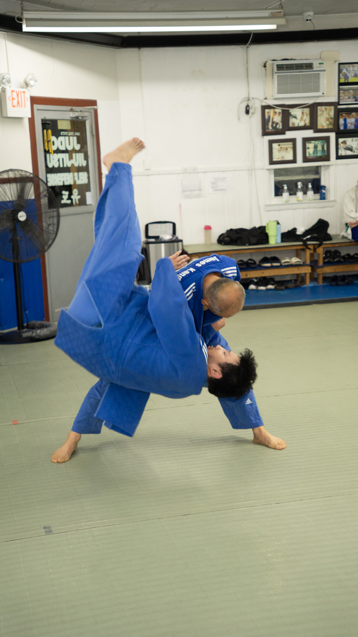 Judo groundwork and grappling
